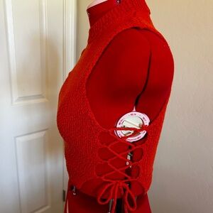 Urban Outfitters Lace Up Tank Top